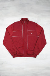 Nike Solo Swoosh Sportjacke - Farbe: Red - Größe: L - VintageR2
